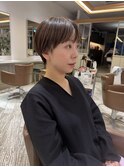 30代40代 マッシュショート ショート ショートカット 小顔