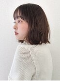 ボブ／レイヤーカット／グレージュカラー／表参道