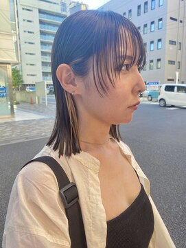 グーム(goom.) くびレイヤーグレージュエモージュ大人ショート小顔似合わせ