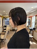 ボブ/ボブカット/透明感カラー/ベージュカラー/20代/30代