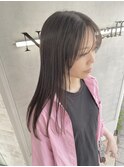 マロンベージュ×髪質改善カラー
