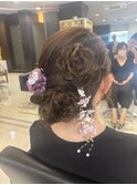 浴衣用ヘアアレンジ