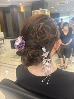 シャンプーボーイエイムス(SHAMPOO BOY aims) 浴衣用ヘアアレンジ