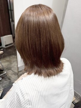 ミル(1001 mille) イルミナカラー/イヤリングカラー/カラー/ベージュブラウン