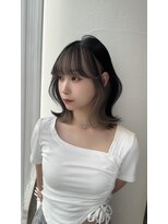 ホロ 渋谷(hollo)&nbsp;切りっぱなしボブタッセルボブ韓国風ボブパツッとボブ