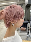 ピンクヘア/ハイトーンカラー[万代/新潟駅