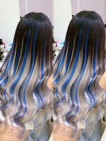 ヘイルジューシー(hail JUICY)&nbsp;ギャル！青×シルバー