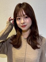 ファルベ(Farbe)&nbsp;黒髪/オリーブグレー/小顔/ココアベージュ