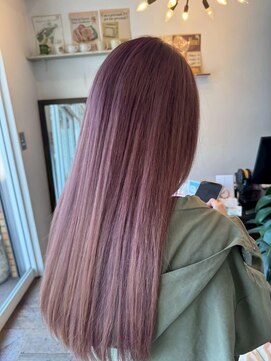 ハイレート ウニクス川越店(Hairate) 【Hairate本川越】スモーキーピンクベージュ