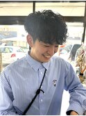 波巻きスパイラルパーマ◎