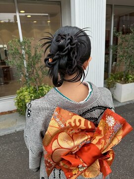 アース 酒田店(HAIR&MAKE EARTH) 成人式スタイル!カチモリが大人気!