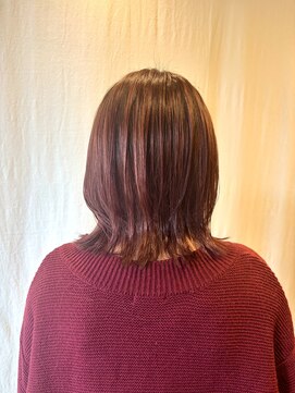 ココカラヘアー ニコ(cococara hair nico) くびれカット/レイヤーカット/トリートメント/ピンク/髪質改善