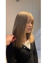 シェーン 仙台駅広瀬通店(schon)&nbsp;ミルクティーベージュ