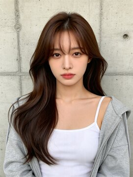 エイチ ウルフカット 大阪梅田(811) レイヤーボブヘアカラーバレイヤージュ50代くるみちゃんヘア