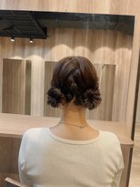 ソルビア ヘアセット(solvia)&nbsp;ツインお団子