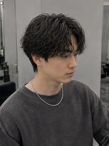 ニュイメン 茨木店(nui MEN)&nbsp;波巻きツイストスパイラル/リバースセンターパート/茨木