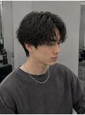 波巻きツイストスパイラル/リバースセンターパート/茨木
