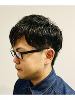 ヘアーラボ アンバー&nbsp;アンバー ツーブロック パーマスタイル