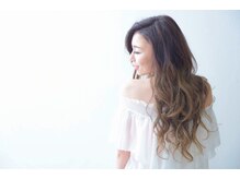 オーガニックカラーで髪に優しい♪