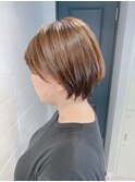 丸みショートボブ☆