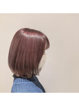ネオヘアー 曳舟店(NEO Hair) ピンクパープル/曳舟ダブルカラー髪質改善ハイライト