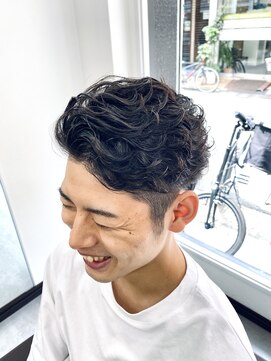 ノイ 経堂(noi) ワイルドアップバングパーマ