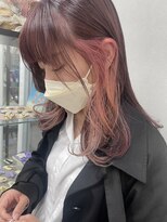 デイジー(Daisy)&nbsp;天神/福岡/インナーカラー/ピンク