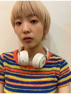 バローチェ 大阪 堀江(Barouche) 【Barouche/中島綾子】　ブロンド　マッシュウルフ　堀江