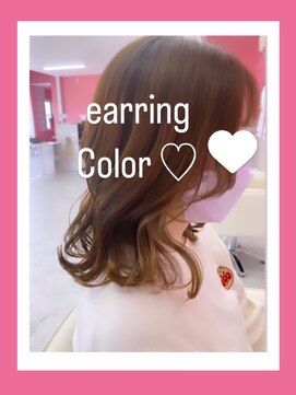 クリーム(CREAM) earring　color