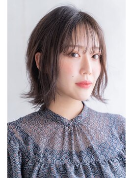 アルテ(ARTE) 【ARTE表参道/青山】顔まわりレイヤーセミロング×透明感カラー