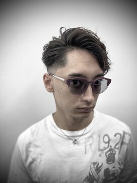 ヒロギンザ 川崎店(HIRO GINZA) ツイストスパイラルパーマ×スキンフェード