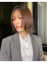 エース (ACE)&nbsp;【ACE】切りっぱなしボブ×透明感カラー