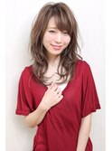 ゆるふわセミロング