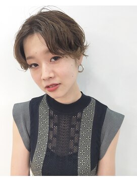 アグ ヘアー ジューク 福重店(Agu hair juke) 《Agu hair》センターパートショートヘア