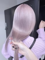 ペレ 渋谷(PELE)&nbsp;前髪/マチルダボブ/ピンクベージュ/インナーグレージュ/渋谷