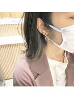 アース 錦糸町店(HAIR&MAKE EARTH)&nbsp;大人気イヤリングカラー×透明度ベージュ