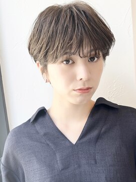ファチュール(fAture.) 分け目なしくびれショートヘア/イメチェンショート/30代40代50代