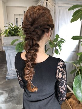 モワ 仙台(Mois) 編み下ろしレイヤーロング/髪質改善/仙台/イメチェン/フルバング