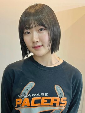 サクラ オモテサンドウ(SAKURA) ブリーチなしダブルカラー ダークグレージュ 表参道