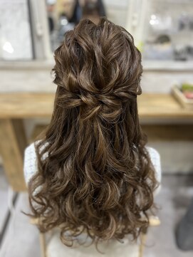 アチーブ 姫路店(Achieve) ハーフアップ Achieve by三宅