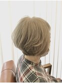 丸みショートボブ