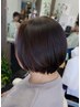 盛田限定/マニキュア(酸性)カラー、カット　8500→7000