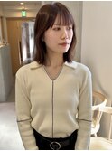 【YOKE】くすみベージュピンクラベンダーミルクティーベージュ