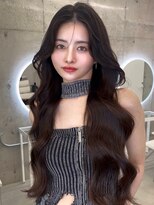 コート 表参道(Cote)&nbsp;レイヤーロング/韓国レイヤー ショコラブラウンオリーブベージュ