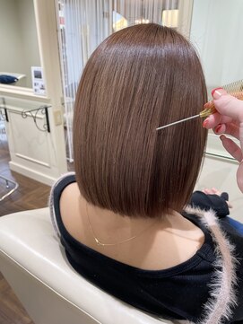 ディーヴァヘアーエズ(DIVA hair Eze) 【haruna】ボブ/艶ストレート/髪質改善ストレート