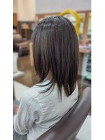 シーズンプラス(SEASON PLUS) 20代30代40代 大人可愛い 小顔カット ロングレイヤー 1C