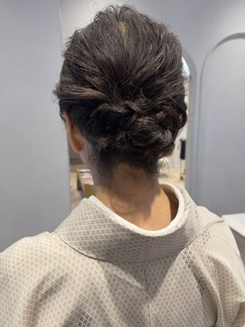 ティエラ 原宿 表参道(Tierra) 【Tierra毛利仁美】お着物に似合うヘアセット