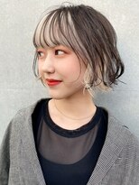 オフ(off)&nbsp;デザインカラーのボブ