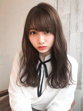 アフロート ディル(AFLOAT D'L) 小顔流し前髪顔まわり清楚上品な大人可愛いゆるふわレイヤーヘア