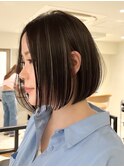ハイライトバレイヤージュダブルカラーケアブリーチ20代30代